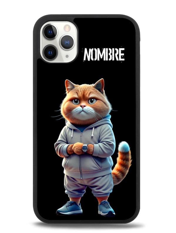 Funda personalizada Gato listo para entrenar