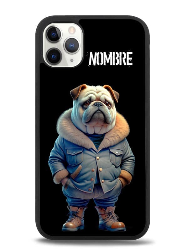 Funda personalizada perro vestido con Estilo invierno